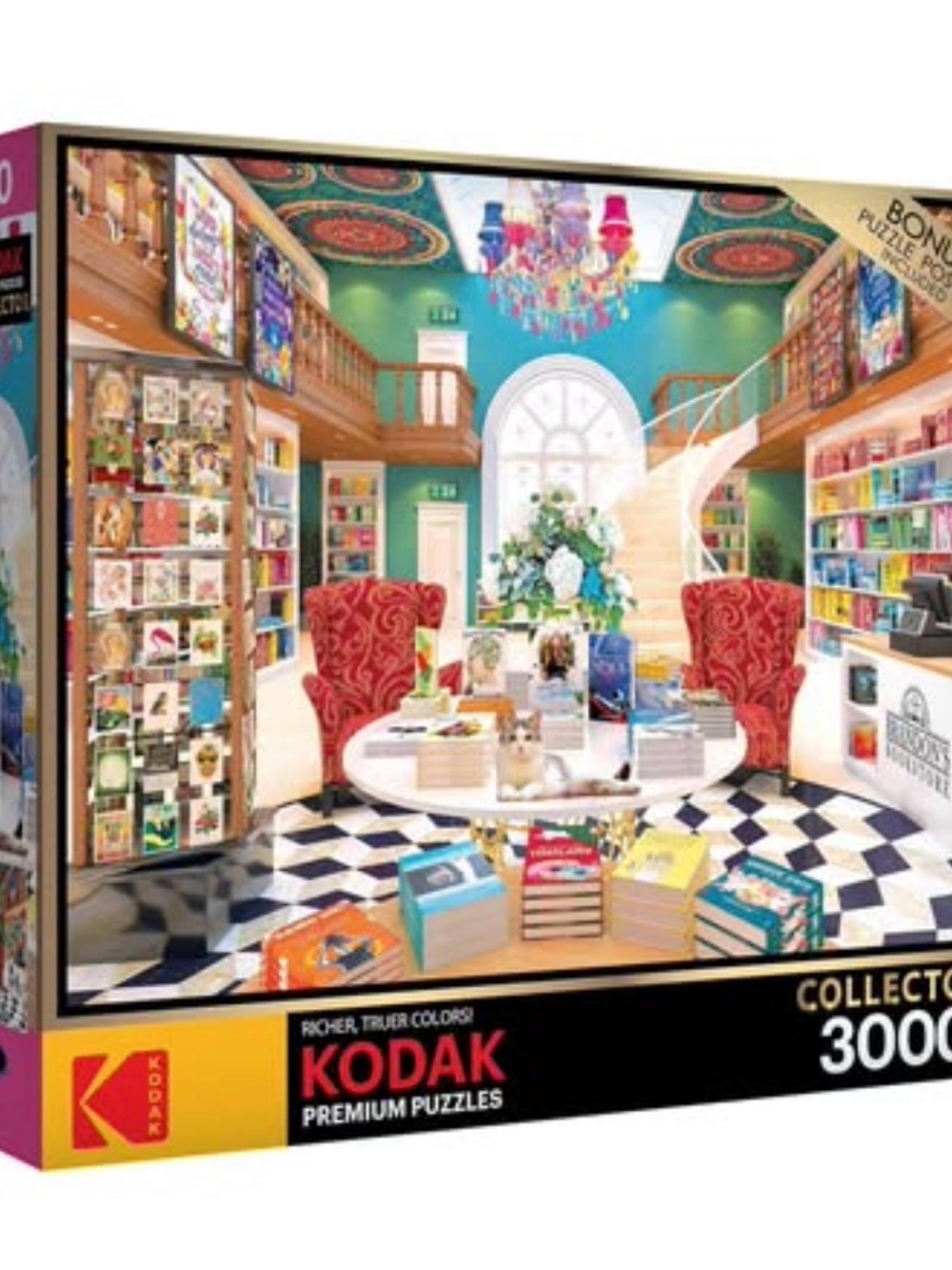 RoseArt - Kodak Premium - Brandon's
Bookstore - 3000 Piece Jigsaw Puzzle
